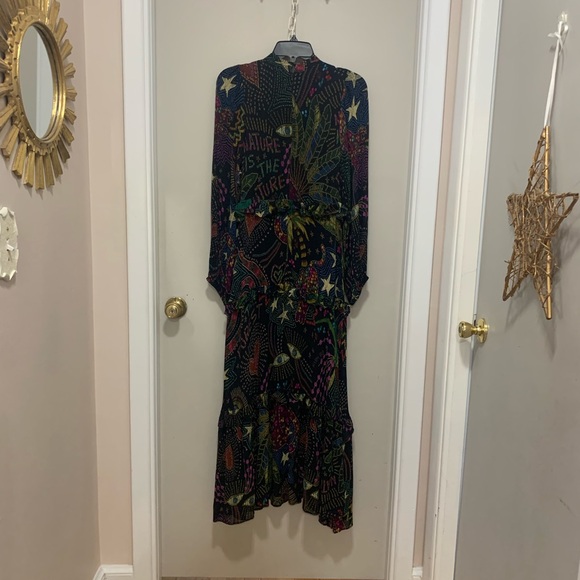 FARM Rio Black Amazonia Maxi Dress - Picture 3 of 8